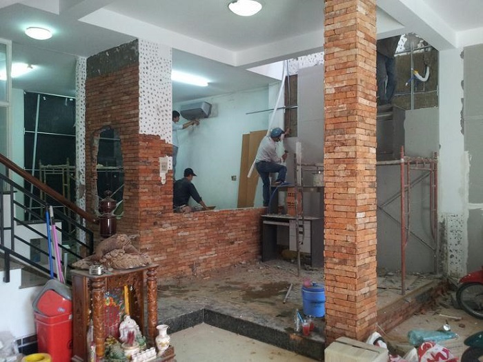 Các hạng mục khi sửa chữa nhà quận Hoàng Mai